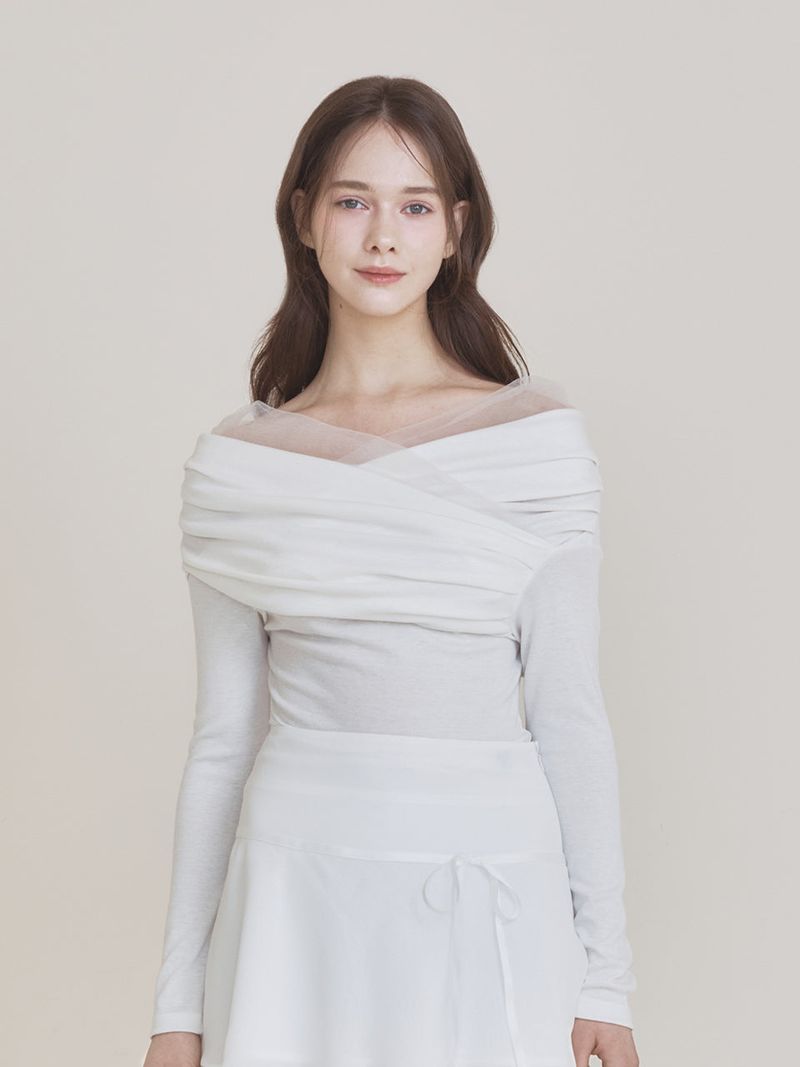Sana top (Ivory)