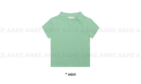 UNBAL COLLAR TEE