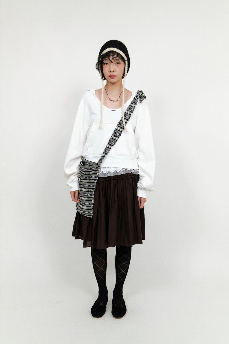 DUGGY(ダギー)の「Toggle Bar Knit Crossbody Bag (2color)(Bags)」