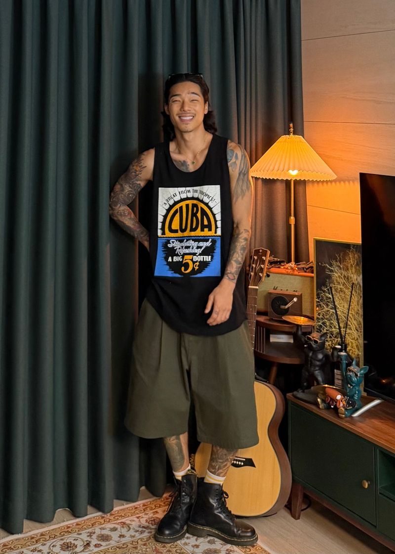 virstyle（ビルスタイル）の「Washing Cuba Ver2 Tank Top 2COLOR（Tops）」