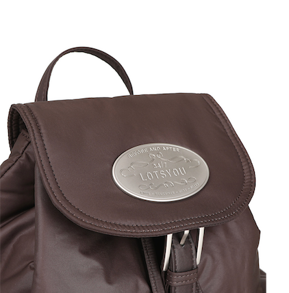 Nostalgia Pooky Backpack Dark Brown