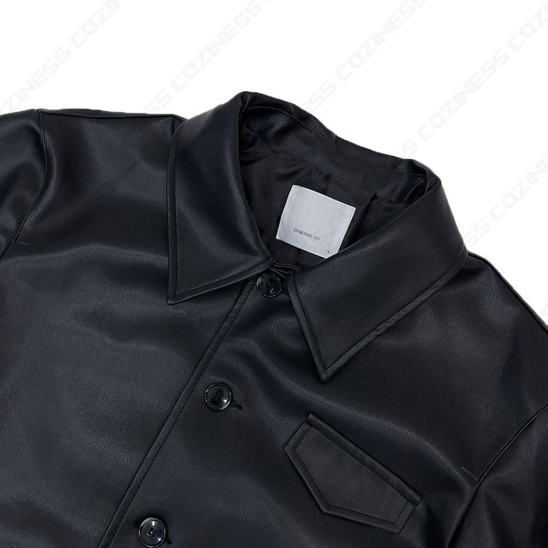 FL Youth Cropped Leather Jacket (2 colors)