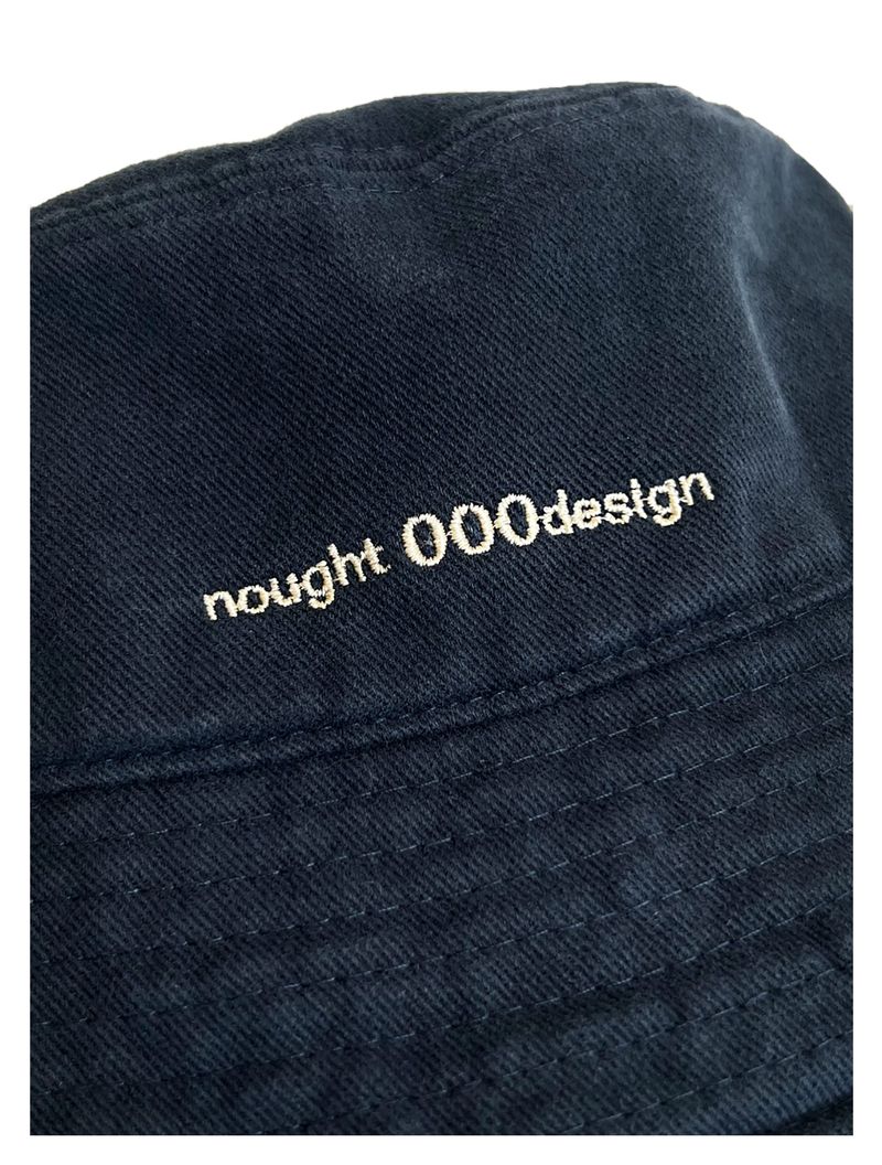 000design Logo Bucket Hat / Navy
