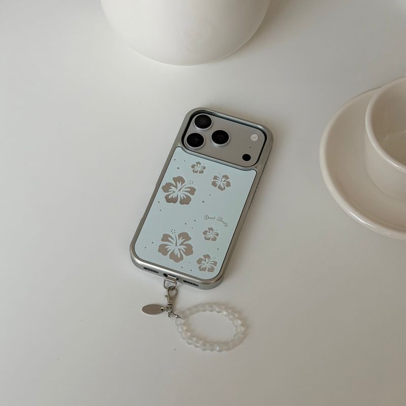 hibiscus mirror bumper case [3 color]