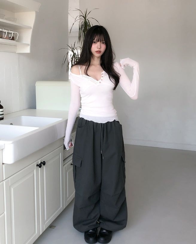 Bayde Cargo Wide Pants