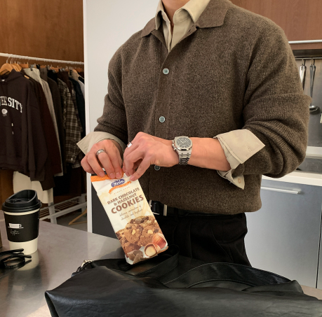  Square Pocket Overfit Corduroy Shirt