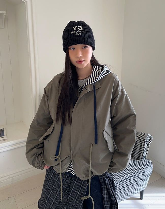 SATIIIZ（サティーズ）の「Ellas Utility String Field Jacket（Jackets/Outerwear）」