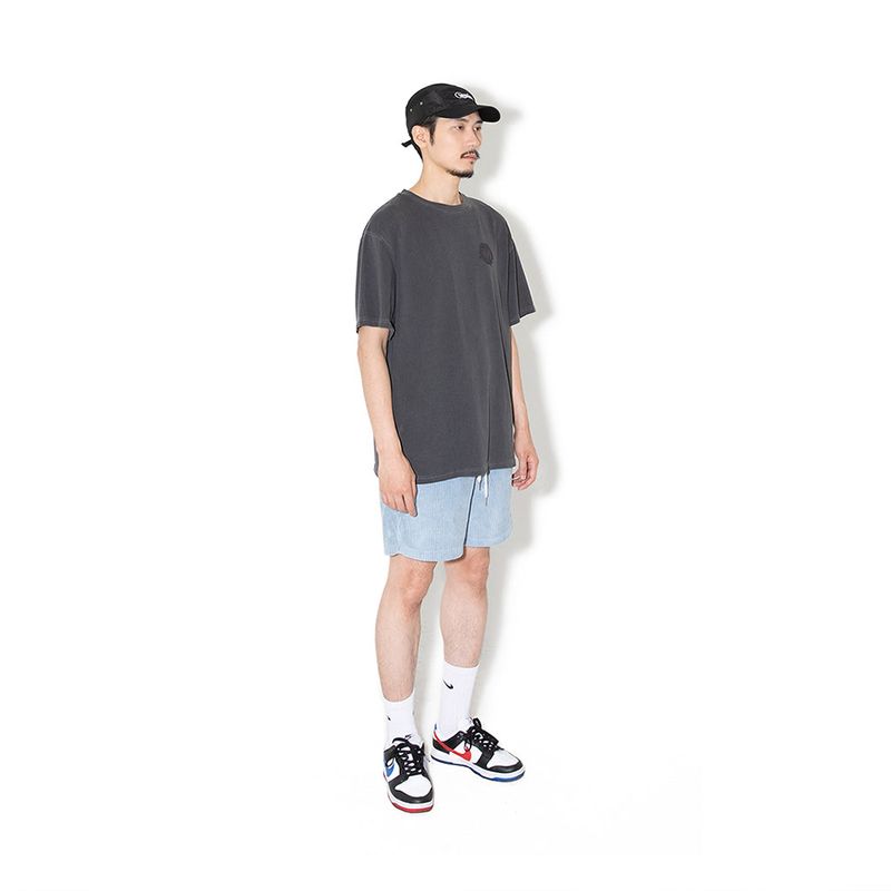 CIRCLE LOGO TEE pigment black