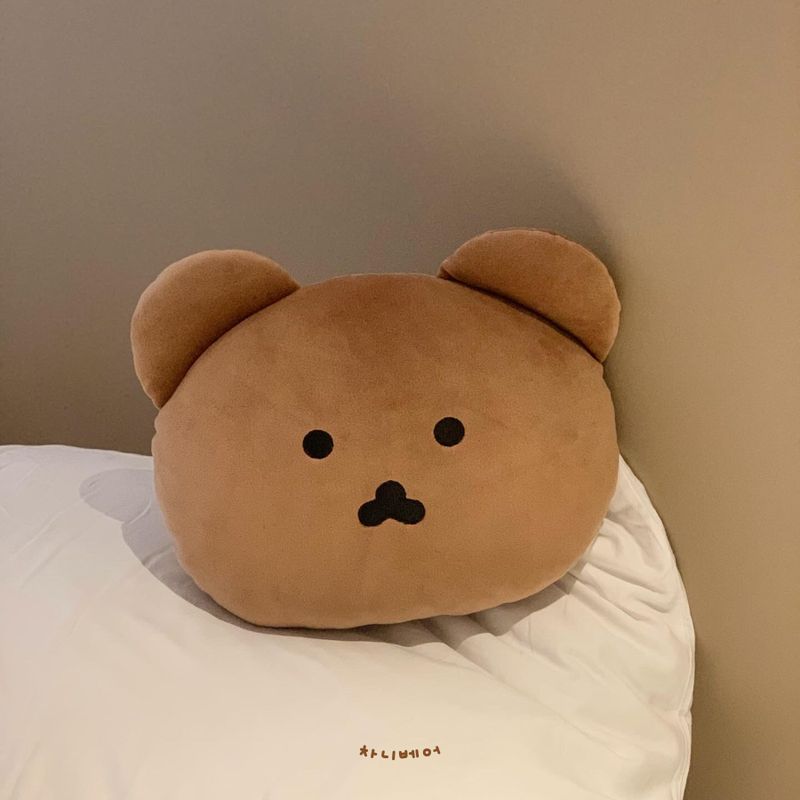 Chanibearの「Chanibear Face Cushion (Brown)(Smartphone Accessories)」