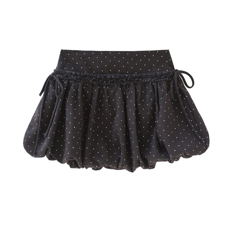 Cloudy Dot Frill Skirt 233175949
