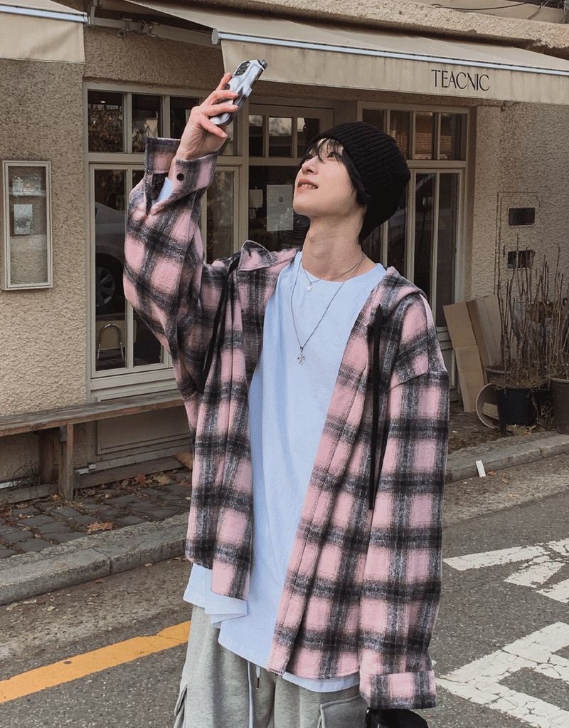 2PLAN（ツープラン）の「キャンディフードバルーンチェックシャツ (2 color)（Tops）」