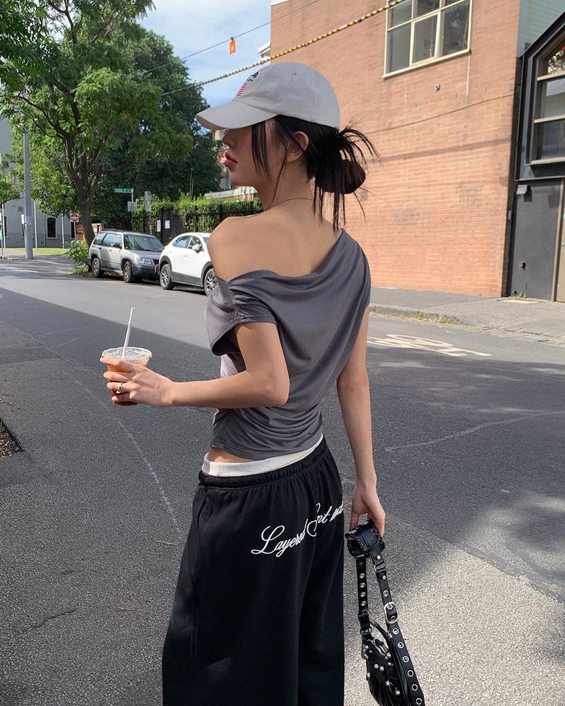 [ORIGINAL] Calling Lettering Training Two-Way Pants