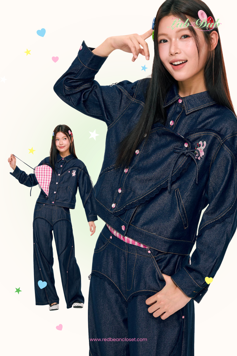 RedBean（レッドビーン）の「ラブダブ ジャケット (Navy)（ジャケット/アウター）」