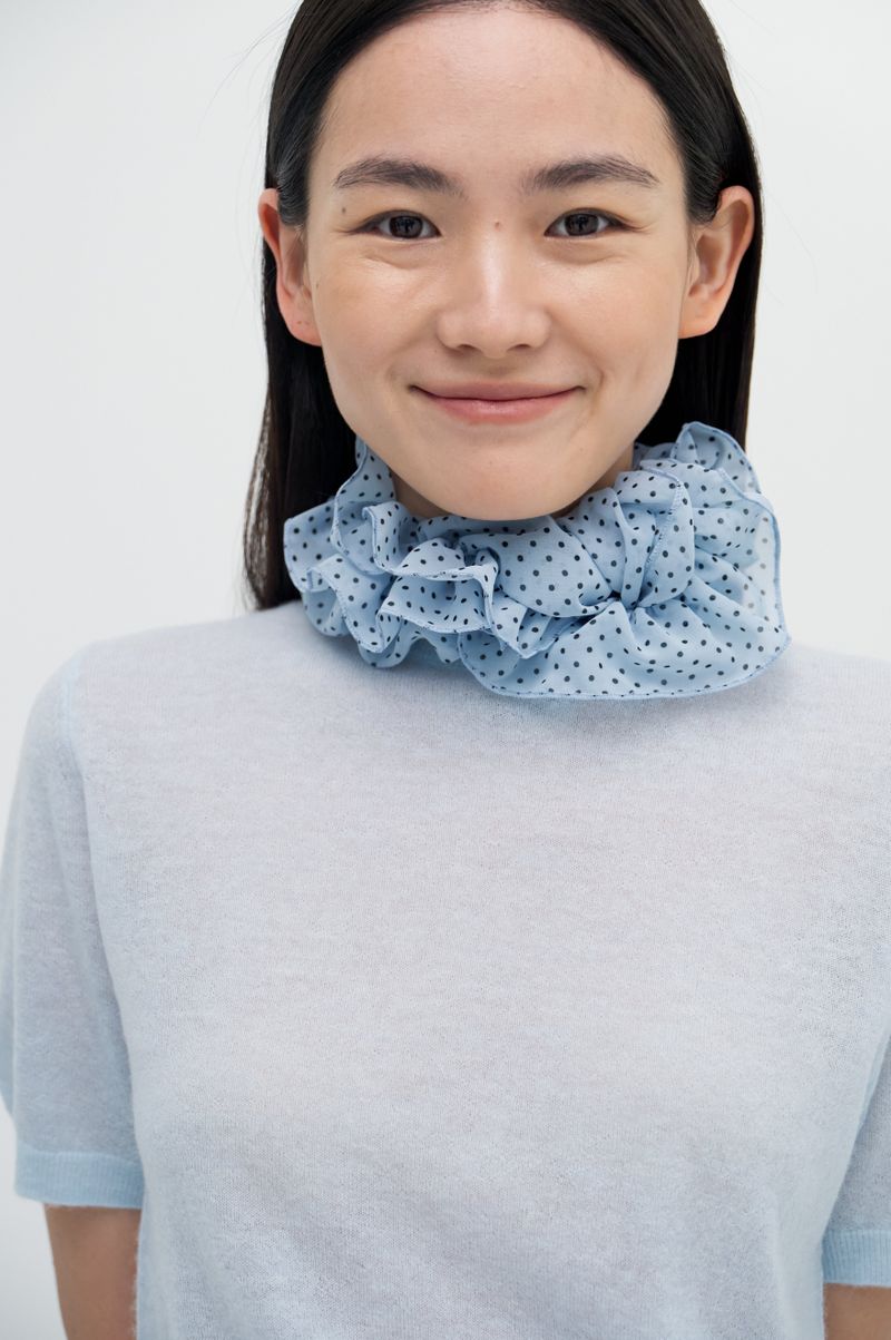 Petit Dot Nut Scarf_5colors