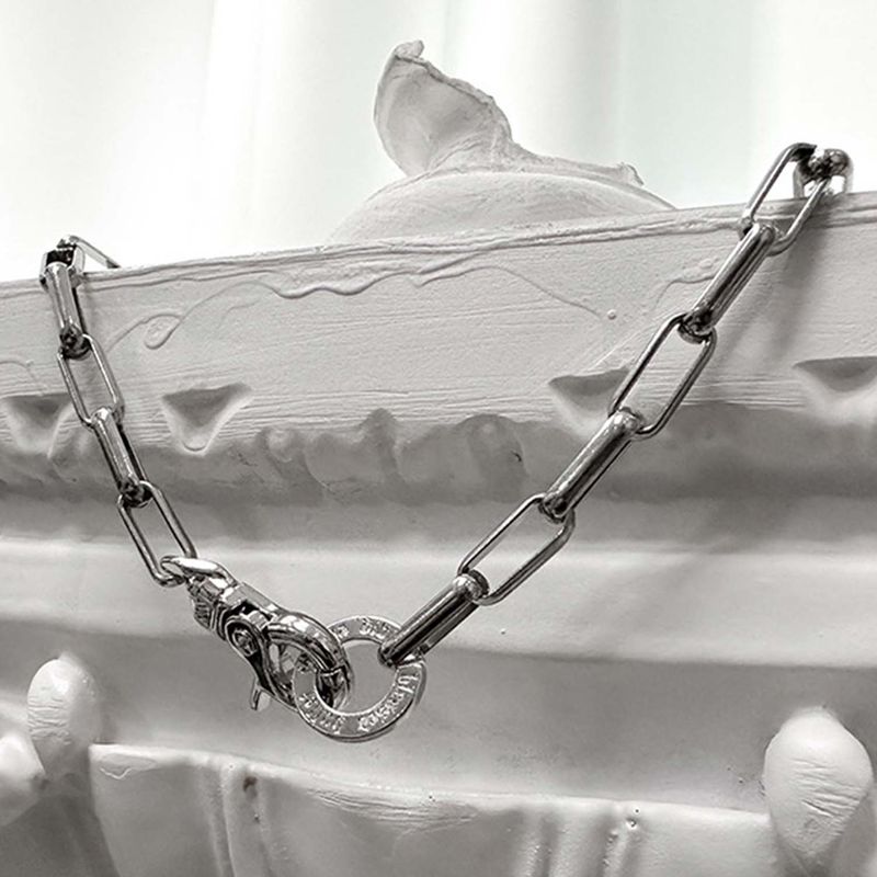 BLESSED BULLET（ブレスドブレット）の「SS-6mm BOX chain neckloace_silver（Accessories）」