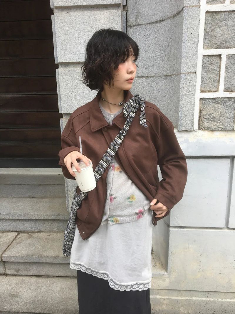 Dio Suede Blouson (1color)