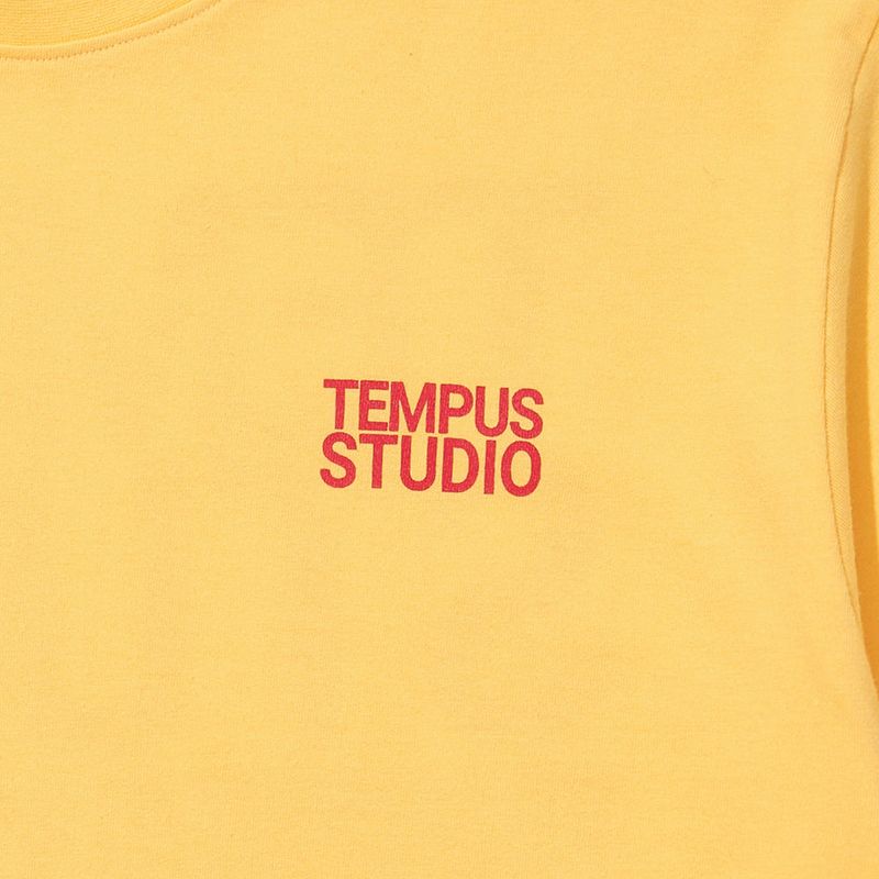 TIME LOGO T-SHIRT [YELLOW]