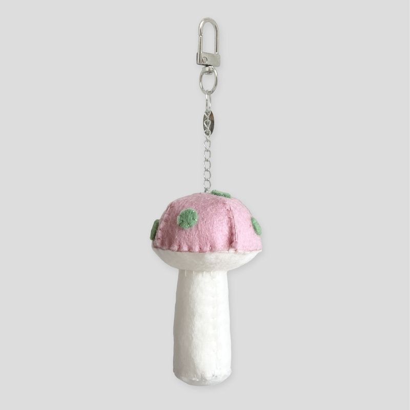 soften（ソプン）の「[soft keyring] shining mushroom (pink)（Toys/Key Holders）」