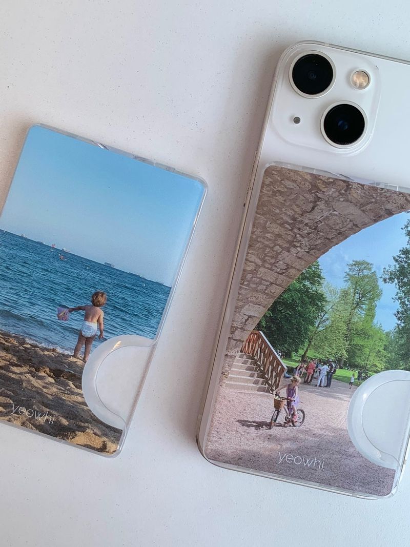 [Magsafe] girl on a bicycle cardslot case