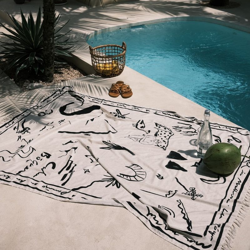 [Eco blanket] Mallorca - Natural