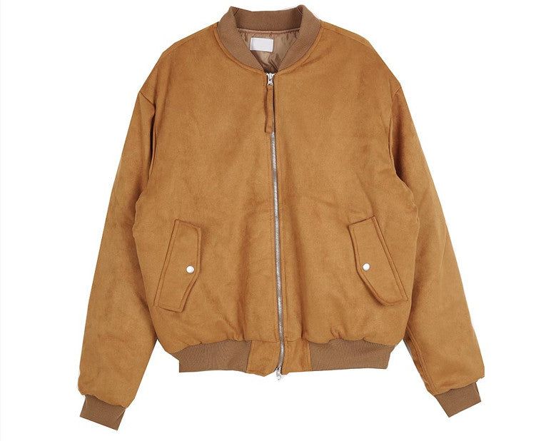 No.0480 6oz suede bomber JK (4color)