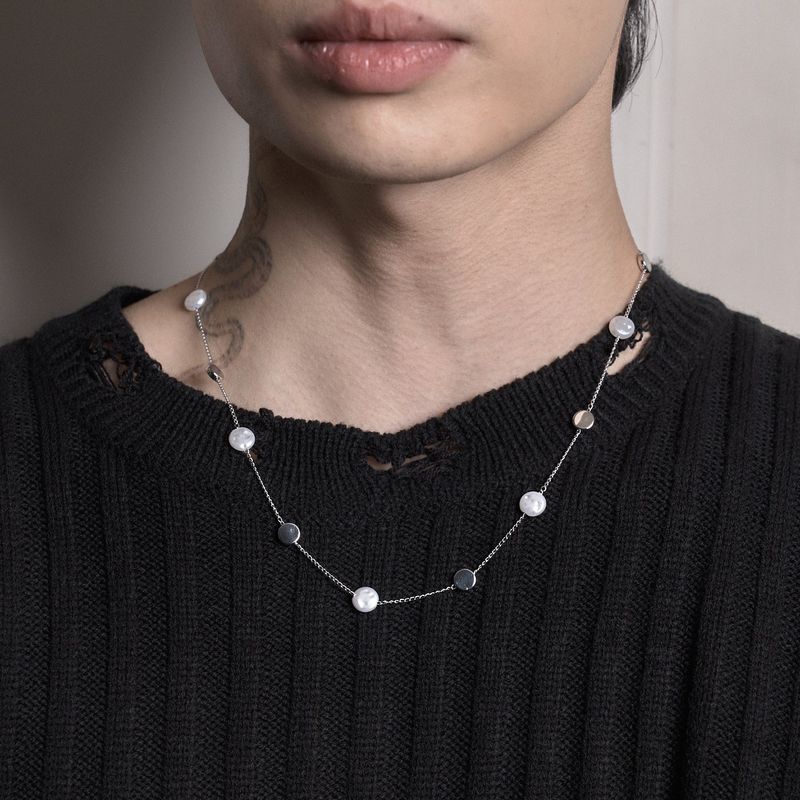 HAWHA（ハワ）の「パールチェーンネックレス（アクセサリー）」