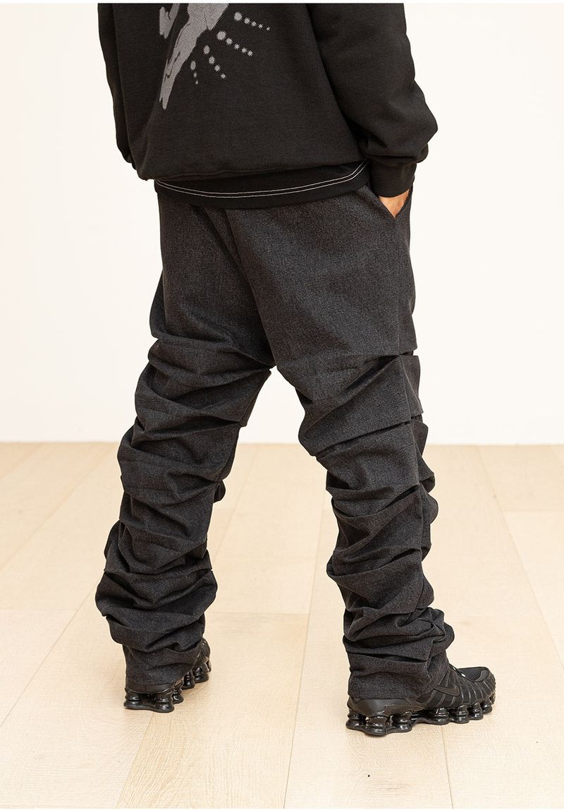 CRUMBLE DENIM PANTS