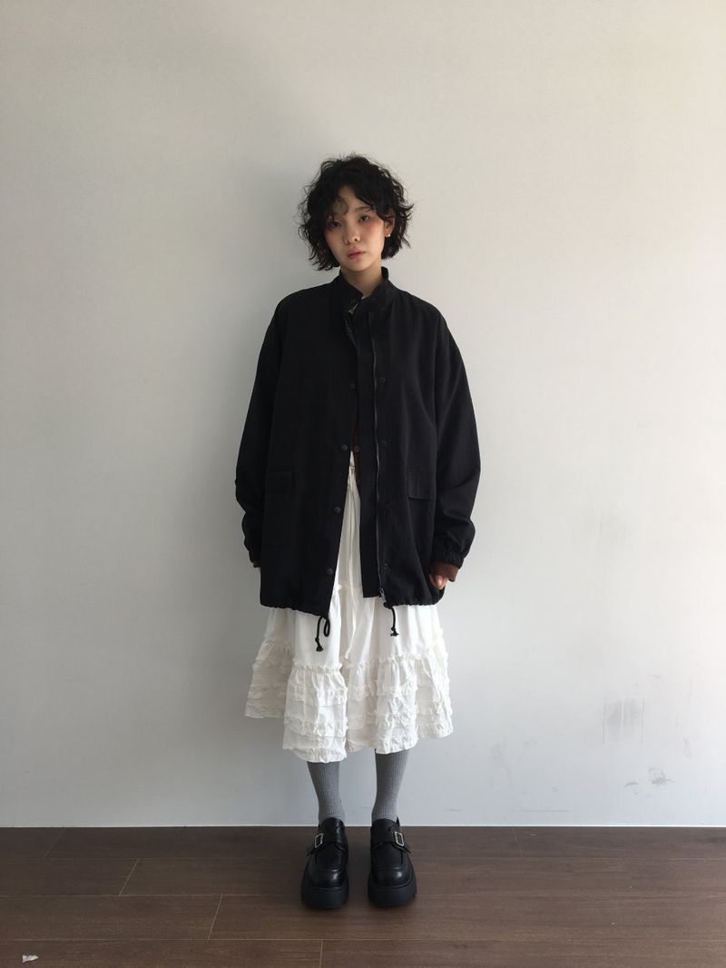 Yacht Frill Tiered Skirt (1color)