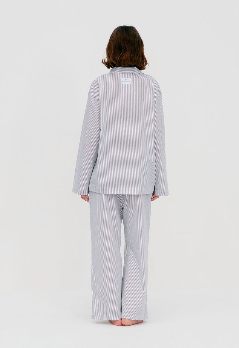 Stay Stripe Pajamas Long Set (3 Colors)