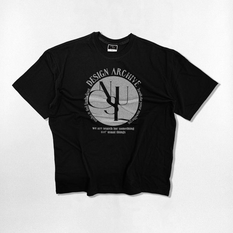NOTUSUAL（ノットユージュアル）の「グレインビッグロゴオーバーフィットTシャツ - 4COLOR（トップス）」