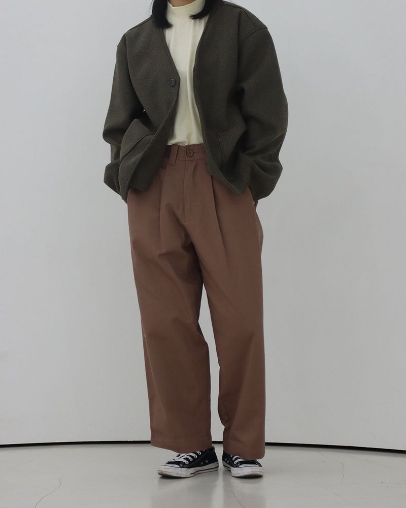PANATIQUE（パナティーク）の「Wide Cotton Crop Lua Pants_3color（Pants）」