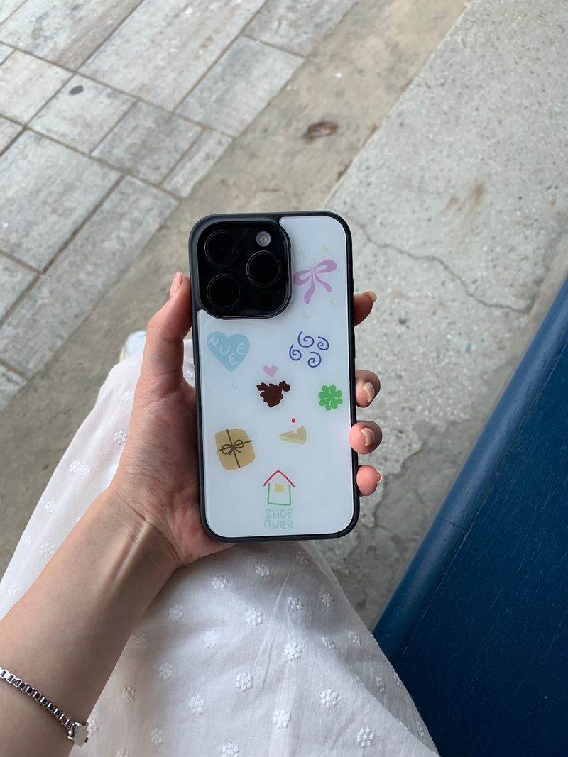 shop.nuee(ショップニュイ)の「happy puppy case (color)(Smartphone Accessories)」