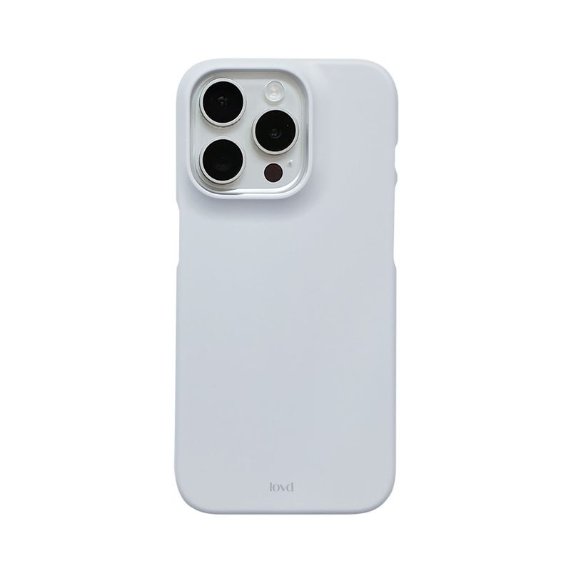 LOVD（ラブド）の「[MADE] MILKY BLUE PHONE CASE (matte hard)（Smartphone Accessories）」