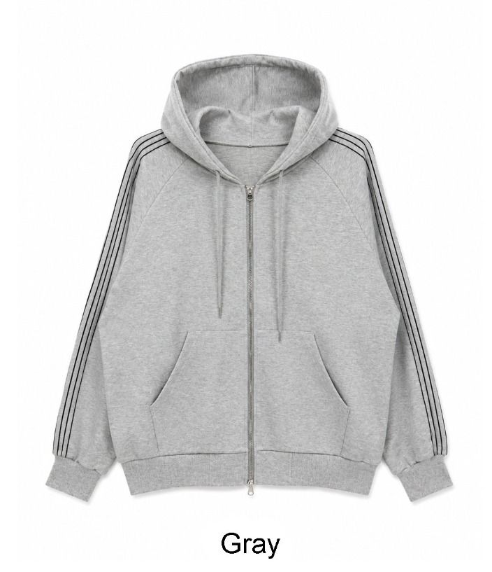 Ropel Stitch Track Hood Zip-Up