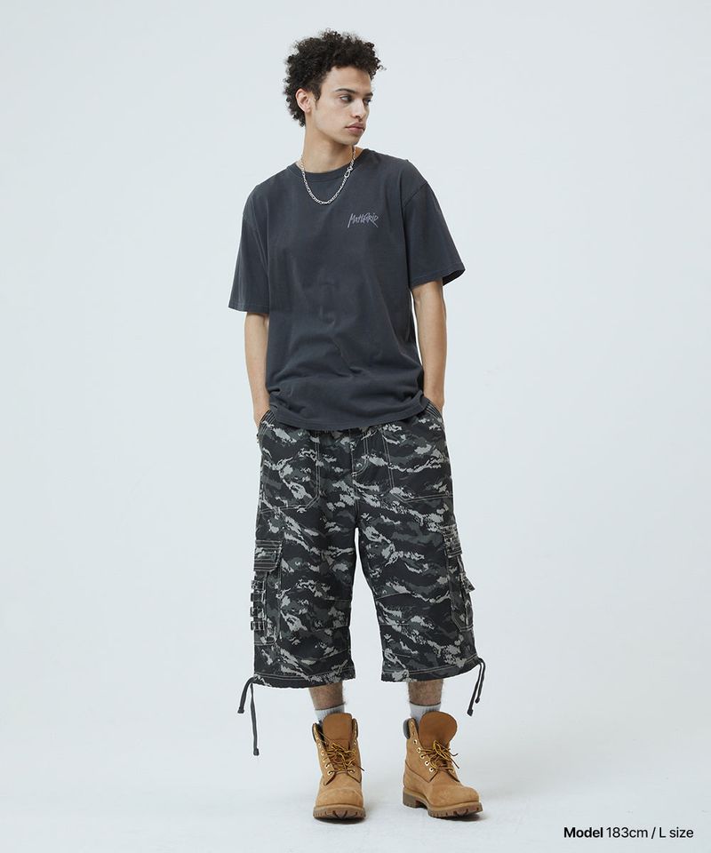 UTILITY CARGO CAMO SHORTS