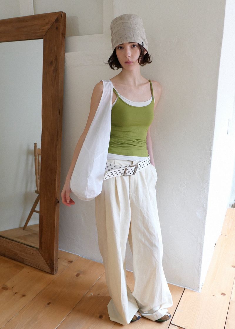 Airy Folding Hobo Bag_White