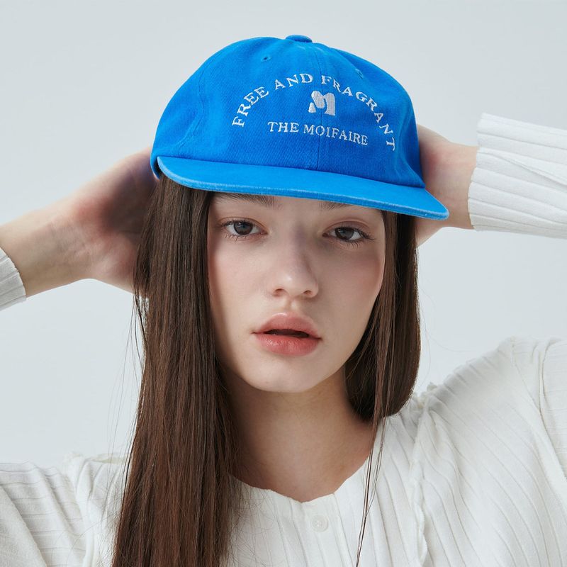 MOIFAIRE LOGO BALL CAP / BLUE