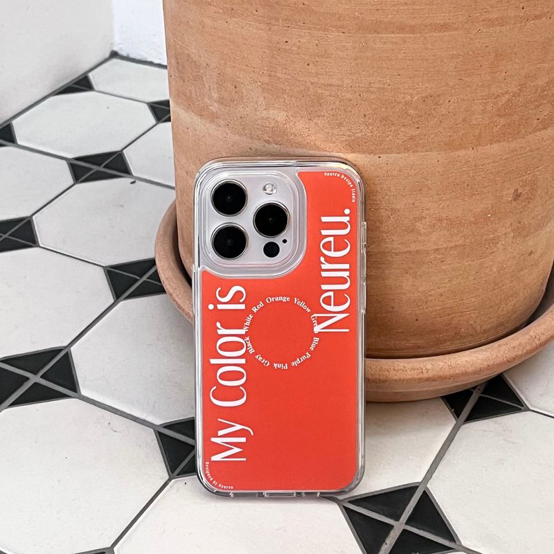 My Color Case (Orange Jelly Hard)