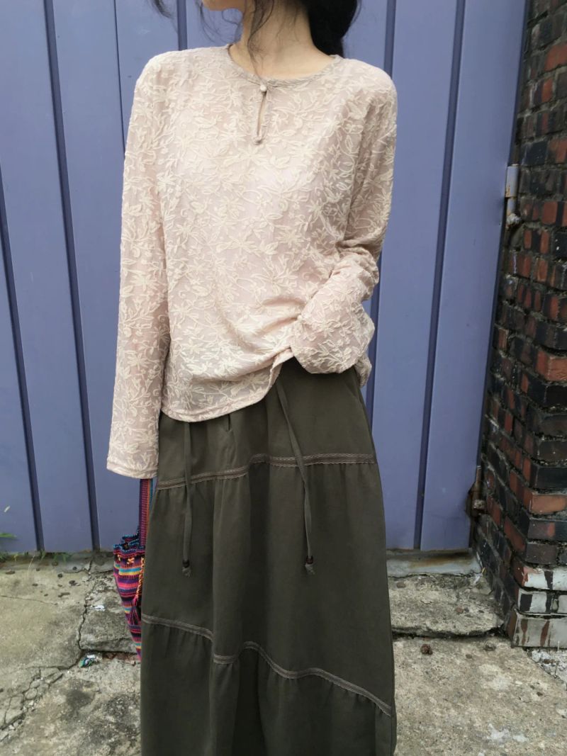 Flower Long Sleeve T-Shirt