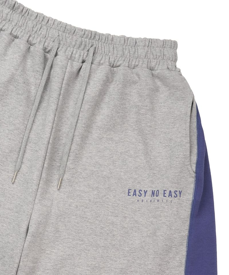 Track Color Bermuda Sweatpants - Gray