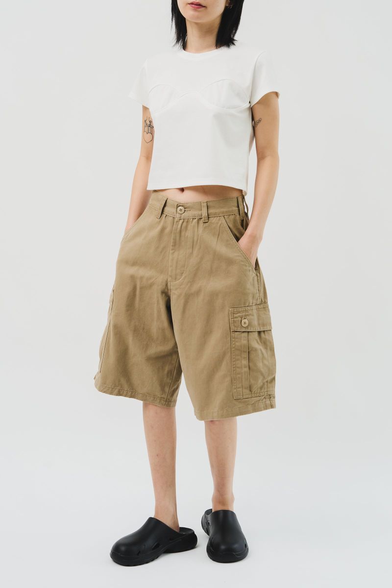 (W) Bella Cargo Shorts (2color)