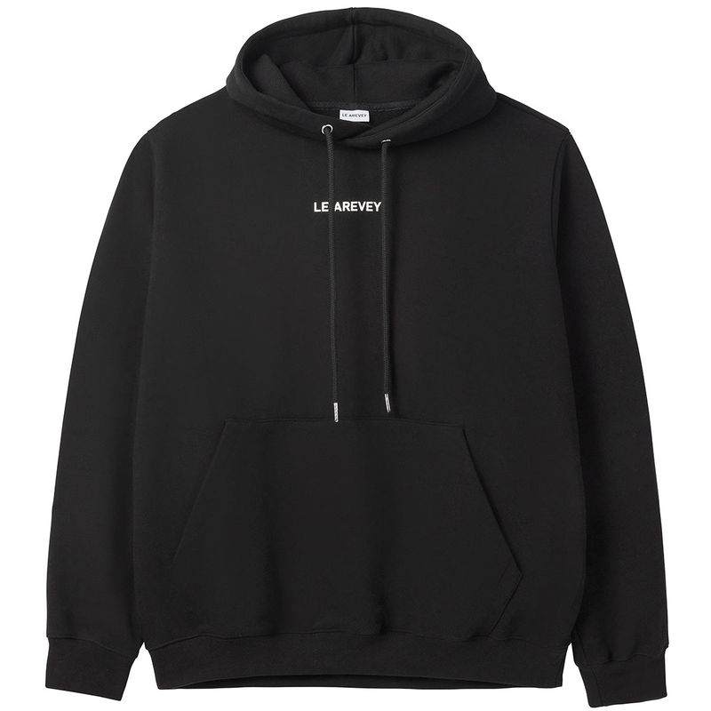 LE AREVEY（アルヴェイ）の「LE AREVEY ORIGINAL LOGO HOODIE BLACK（Tops）」