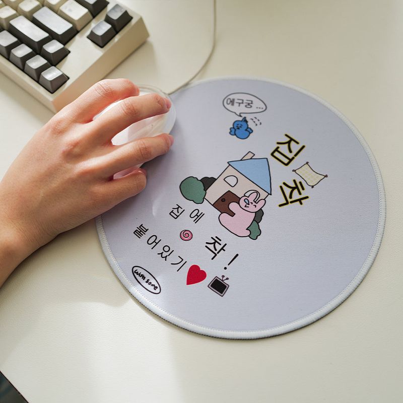 withsome（ウィズサム）の「[withsome made] Jibchak Mouse Pad（Smartphone Accessories）」