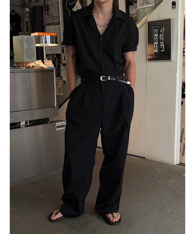 LAURANT(ロラン)の「2025 Nylon semi wide pants(4color)(Pants)」