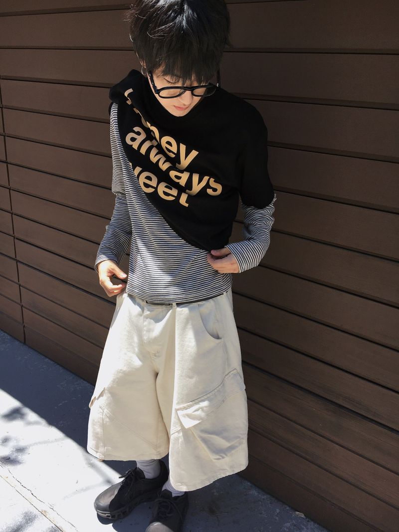 Sweet Semi-Crop Short-Sleeve T-Shirt 6C
