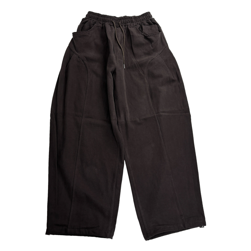 sleek line one-tuck pants