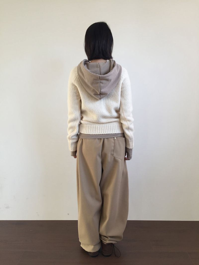 Lambswool alpaca knit (4color)