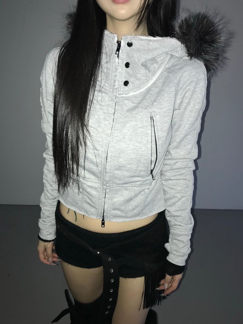  vintage p5 fur crop hz 