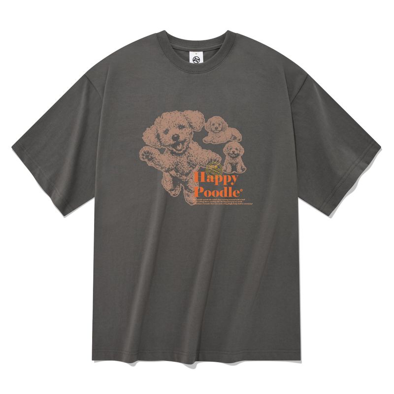 HAPPY POODLE T-SHIRTS