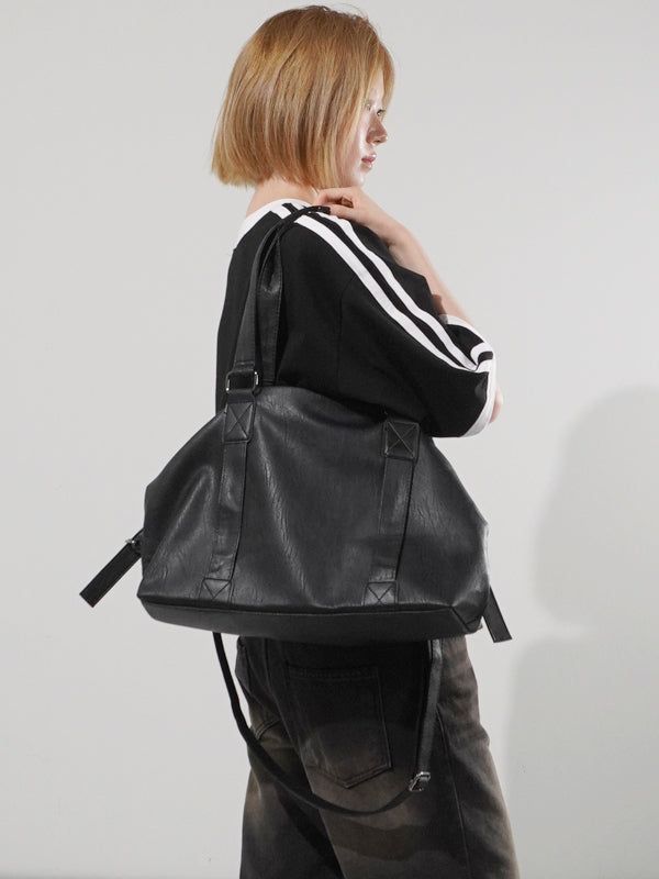 (UNISEX) Utility Leather Bag